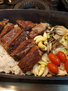氣炸鍋做牛排便當 的食譜成品照片