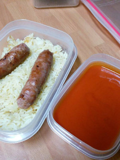 Una foto de Arroz a la cubana