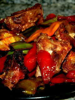 Una foto de Costilla con pimientos 🍴