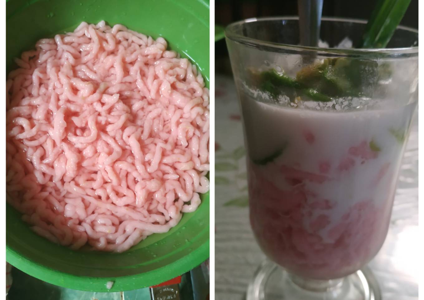 Cendol cinta (pinky) ketofy