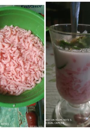 Foto resep Cendol cinta (pinky) ketofy
