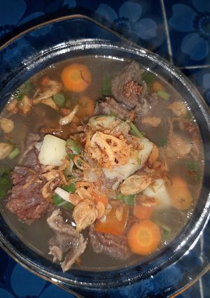 Foto resep Sop iga menu sehat untuk sahur