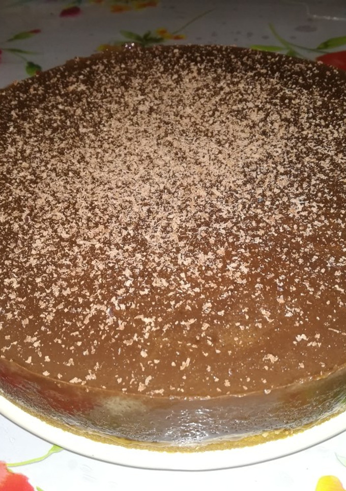 Una foto de Tarta de ColaCao