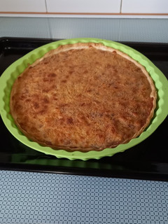 Una foto de 168. Quiche de bacon
