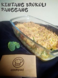 Foto resep Kentang Brokoli Panggang