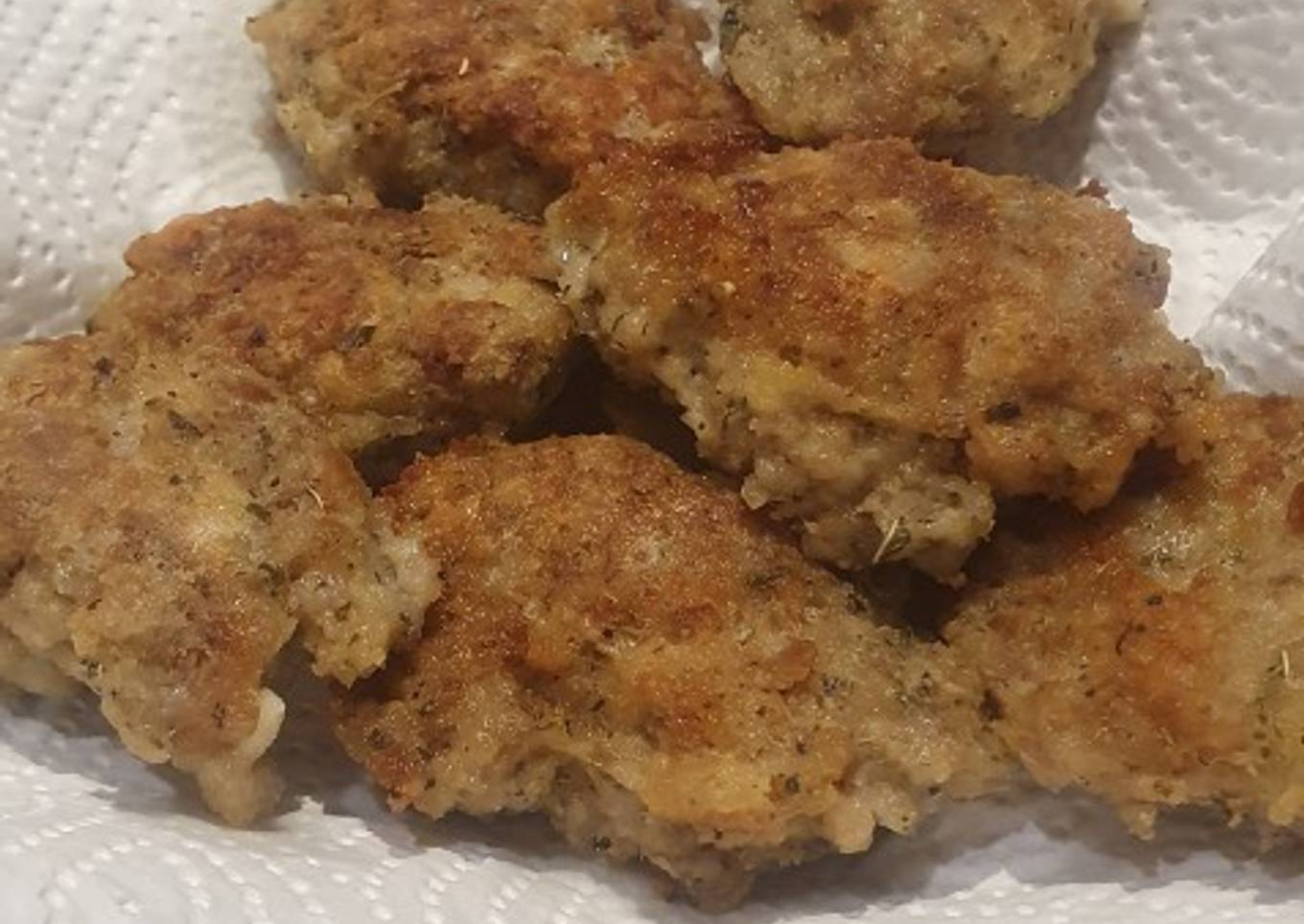 Fried meatballs