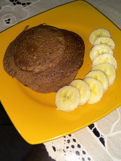 Una foto de Pancakes de Avena y Chocolate