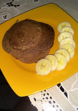 Una foto de Pancakes de Avena y Chocolate
