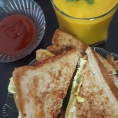 A picture of Bread Omlette.