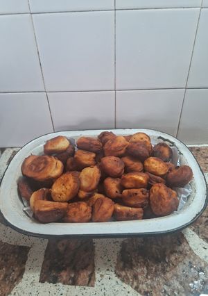 Una foto de Buñuelos livianos de banana