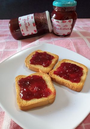 Una foto de Dulce de frutillas