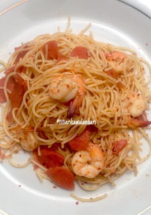 Foto resep Spageti Aglio Olio Bon Cabe