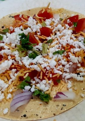मसाला पापड़ (masala papad recipe in Hindi) रेसिपी मुख्य फोटो