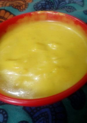 A picture of Kadhi(curry).