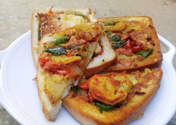 Step-by-Step Guide to Make Quick Fried bread with Potatoes