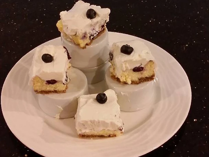 Easy Ways Make|Recipe} Blueberry Lemon Cheesecake Bars the Can Spoil the Tongue, Tasty