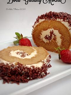 Foto resep Bolu Gulung Moka