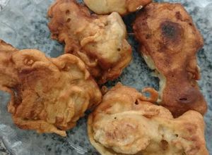 Una foto de Marinera de coditos de pollo