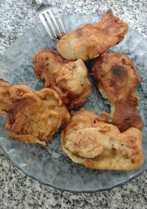 Una foto de Marinera de coditos de pollo