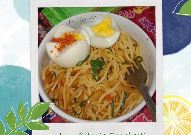  Resep  Low calorie spaghetti  For My Diet  oleh Sri Agustin 