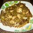Lomillo a la plancha con Salteado de Hongos
