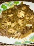 Lomillo a la plancha con Salteado de Hongos