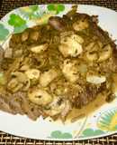 Lomillo a la plancha con Salteado de Hongos