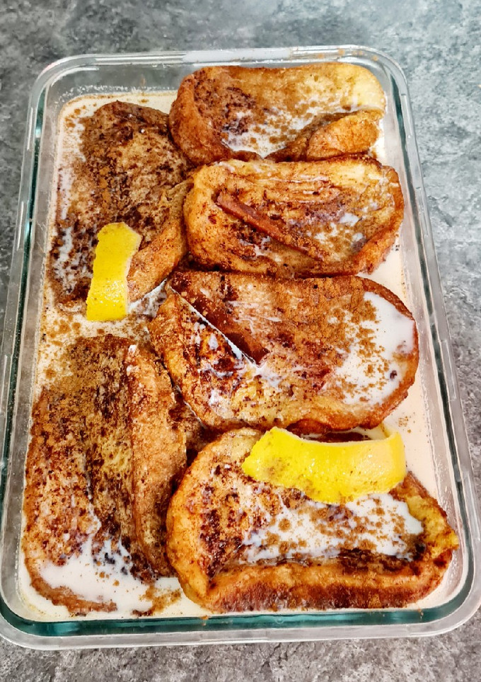 Una foto de Torrijas al estilo de mi madre
