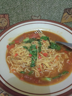 Foto resep Mie nyemek (Instan)