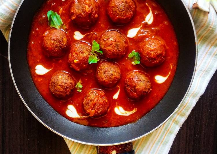 Lentil Kofta / Lentil Meatball (Vegan Meatballs)