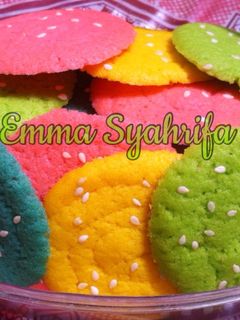 Foto resep Lidah Kucing Rainbow Kreasi