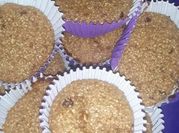 Una foto de muffin proteico
