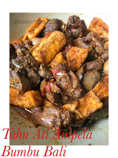 Foto resep Tahu Ati Ampela Bumbu Bali