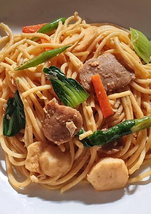 Foto resep Spagetti Goreng