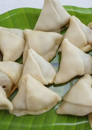 A picture of Mini samosa recipe | kid's special.