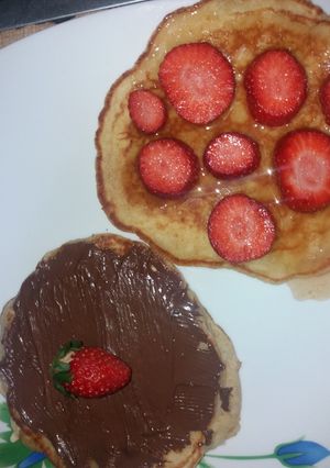 Φωτογραφία της συνταγής Pancakes 👨🍳 αχ! 🥞 δεν περιγράφω άλλο!