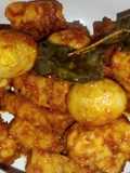 Telur puyuh tempe balado gurih