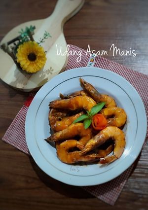 Foto resep Udang Asam Manis