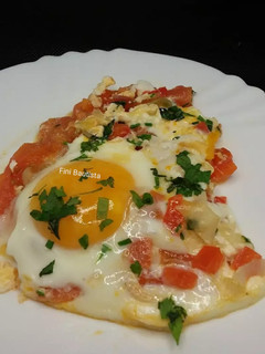 Una foto de Pizza huevo