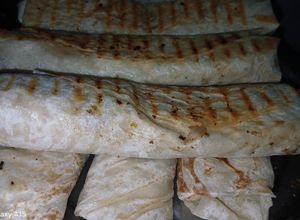 صورة لوصفة سندوتشات شاورما فراخ سوري ولا أسهل🥖🫑🌯
