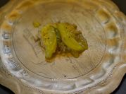 A picture of lentil peel