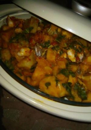 A picture of Pottage yam.