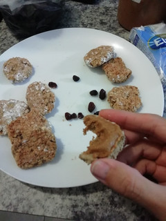 Una foto de Galletas de avena veganas