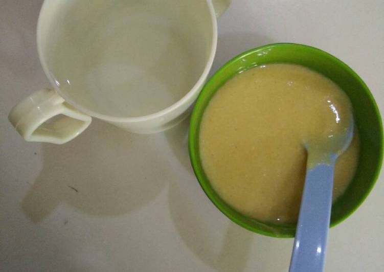 MPASI 7m+ Bubur Bayam, Ayam, Telur Puyuh, Kacang Joglo dll