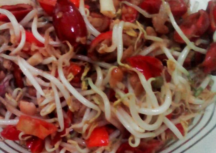 Resep Oseng toge kulit melinjo yang Sempurna