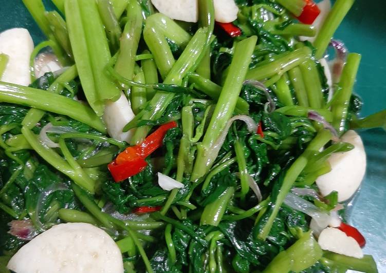 Resep Cah Kangkung ala Resto, Bisa Manjain Lidah