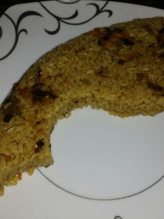 صورة لوصفة رز السمك (رز صيادية)