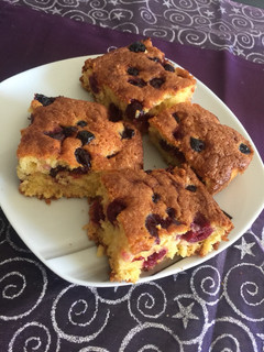 Meggyes süti recept fotója