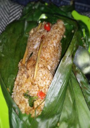 Foto resep Nasi Goreng Bakar