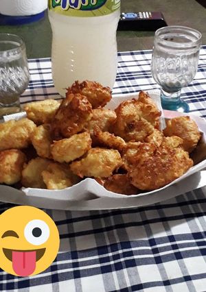 Una foto de Croquetas de arroz😉
